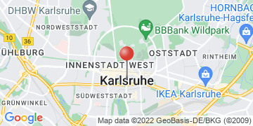 Wegbeschreibung - Google Maps anzeigen