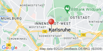 Wegbeschreibung - Google Maps anzeigen