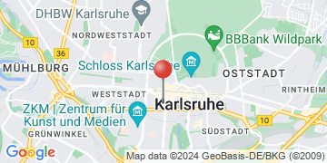 Wegbeschreibung - Google Maps anzeigen