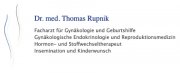 Dr. med. Thomas Rupnik - Logo